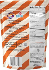 Zollipops Zaffi Taffy Orange Cream individual-wrap: convenient bite-sized treat.