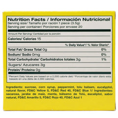 Individually wrapped Zorritone mints for easy daily use
