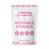 ZORVITA Premium Meringue Powder water-mix demonstrates easy preparation for royal icing.
