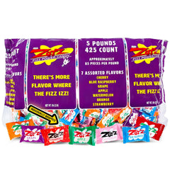 Zotz bulk bag with fizz power candy for parties and sharing.