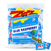 Zotz Fizzy Old Fashioned candy bag open for sharing at parties.