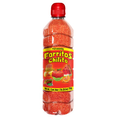 Zumba Pica Forritos bottle with security cap preserves freshness for snacking and gifting.