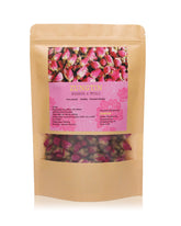 Zungtin dried rose buds 4oz pack for tea and crafts
