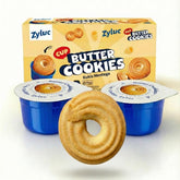 Zyluc Butter Cookies in cup-packaging for fresh, mess-free snacking.