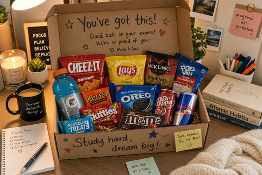 Exam Survival Snack Boxes UK: American Treats to Send