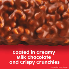 100 Grand caramel milk chocolate bar broken to reveal caramel and crispy rice.
