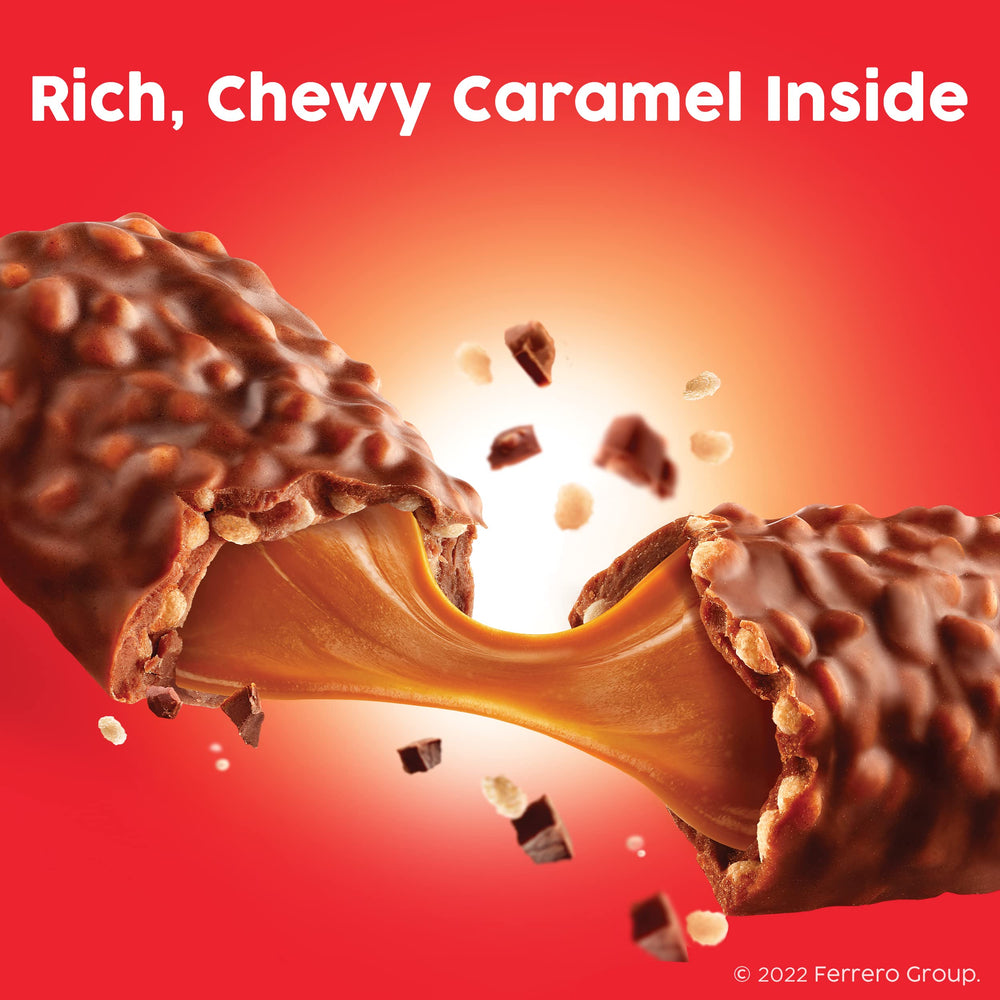 100 Grand crispy rice crunchies close-up highlighting texture.