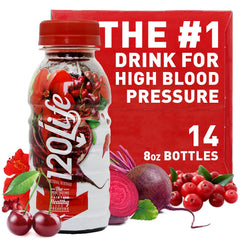 120LIFE Beet Root Juice bottle shows a vibrant daily wellness beverage for energy.