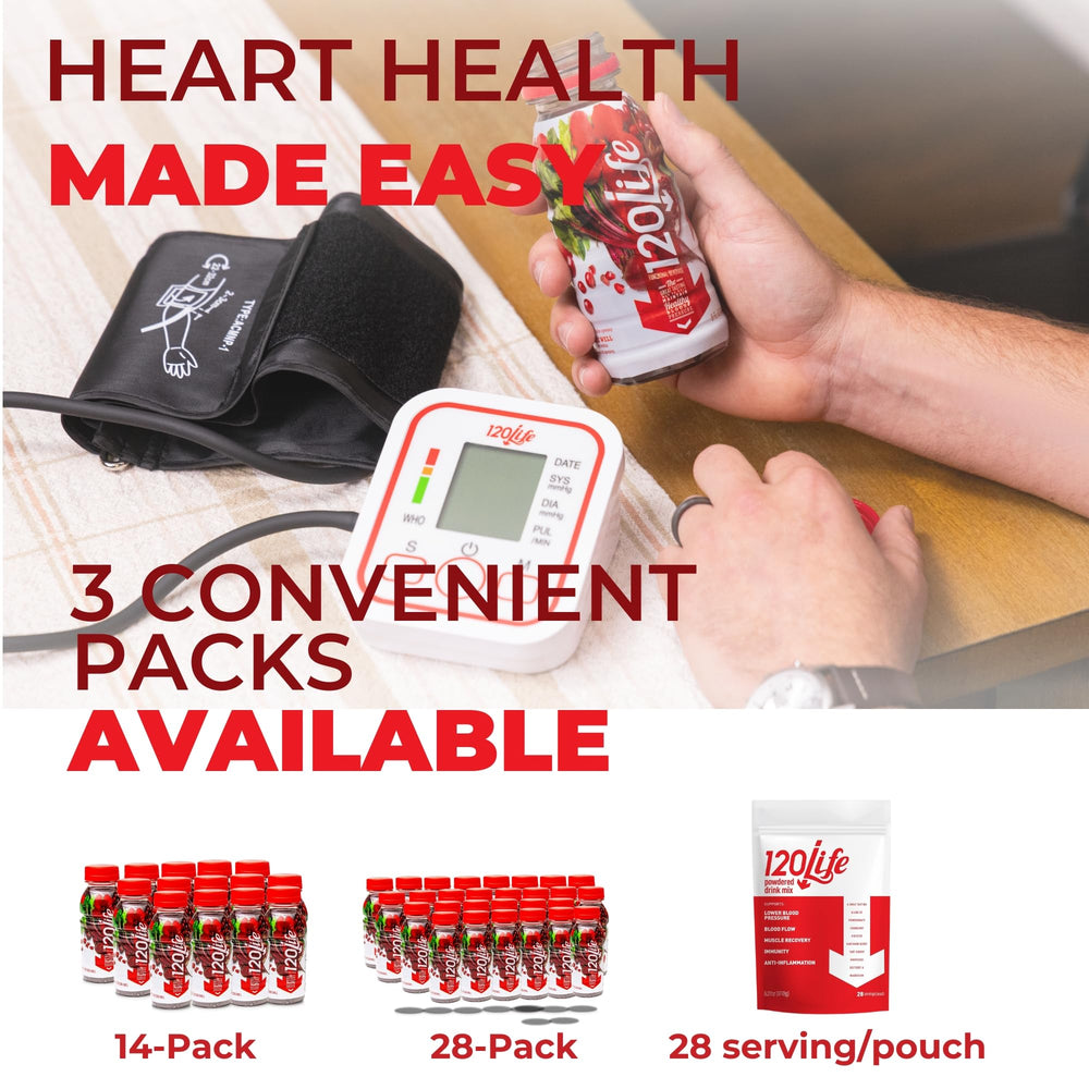 120LIFE Daily morning routine bottle suggests a convenient, on-the-go wellness moment.