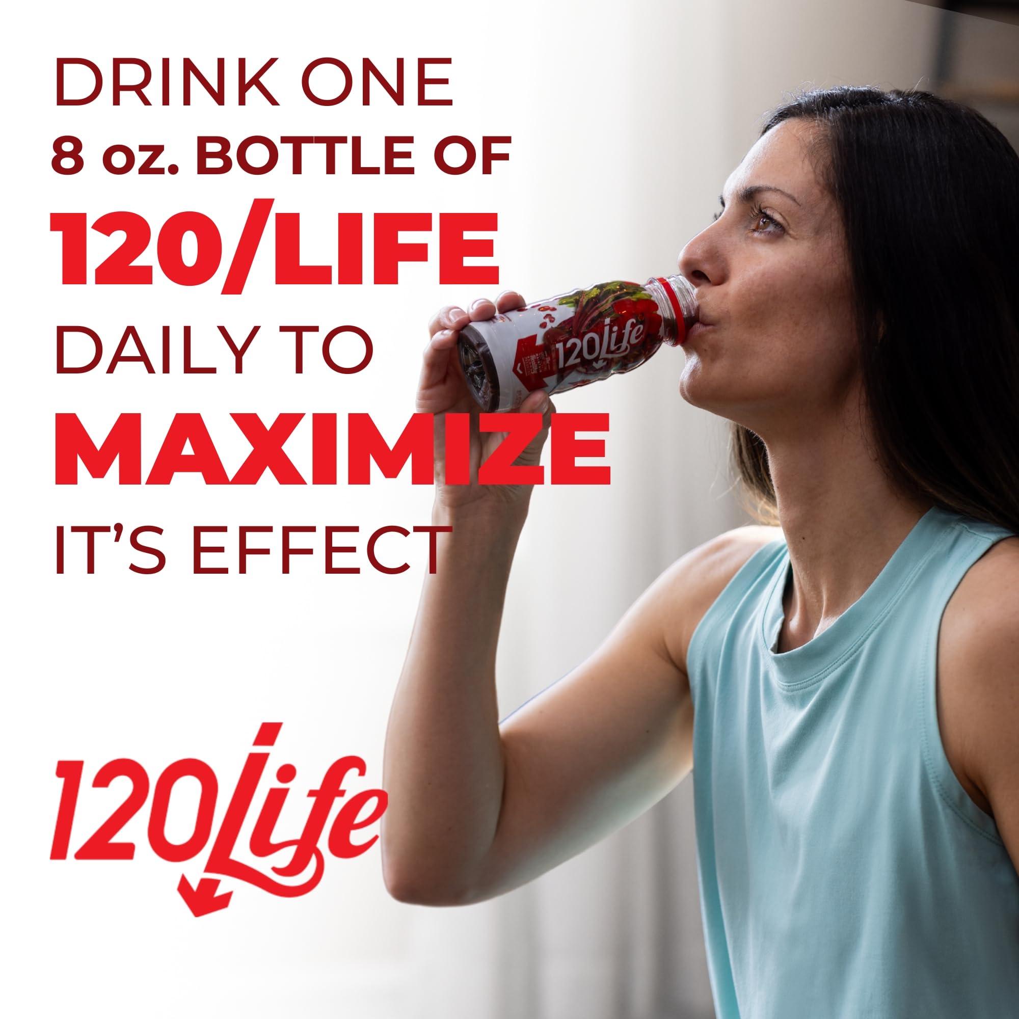 120LIFE Magnesium supplement option; subtle mineral boost to complement daily beverages.