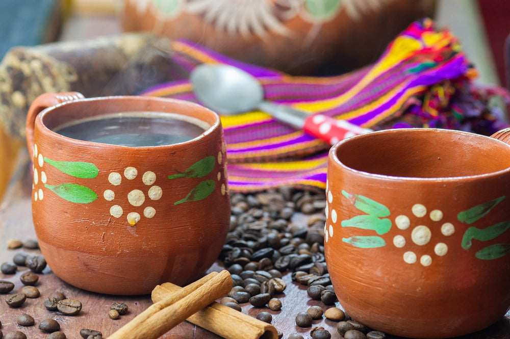 1400S SPICES cinnamon stick in teacup — perfect for tea or syrups.