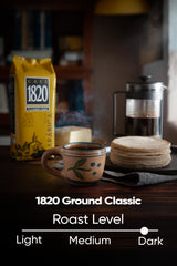 Café 1820 Classic fruity notes beans hint at complex flavor