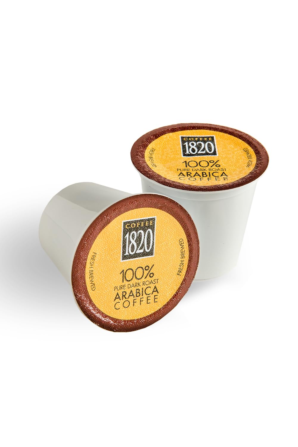 Café 1820 Classic pods on shelf highlight Keurig-ready convenience