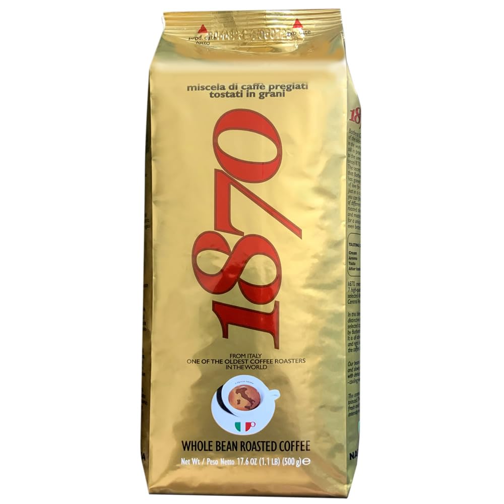 1870 Mago whole bean coffee packshot for rich home espresso