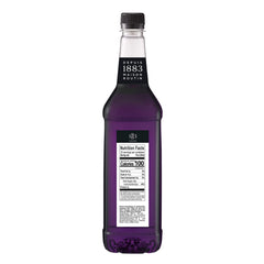 1883 MAISON ROUTIN Lavender Syrup bottle label showing authentic French quality