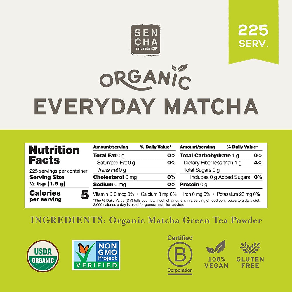 21 Sencha Everyday matcha smoothie-bowl – boosts shakes with natural energy.