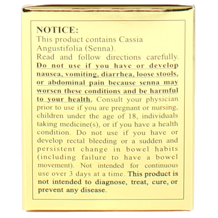 Packaging shows USA processing for consistent quality in 3 Ballerina Ginseng Tea.