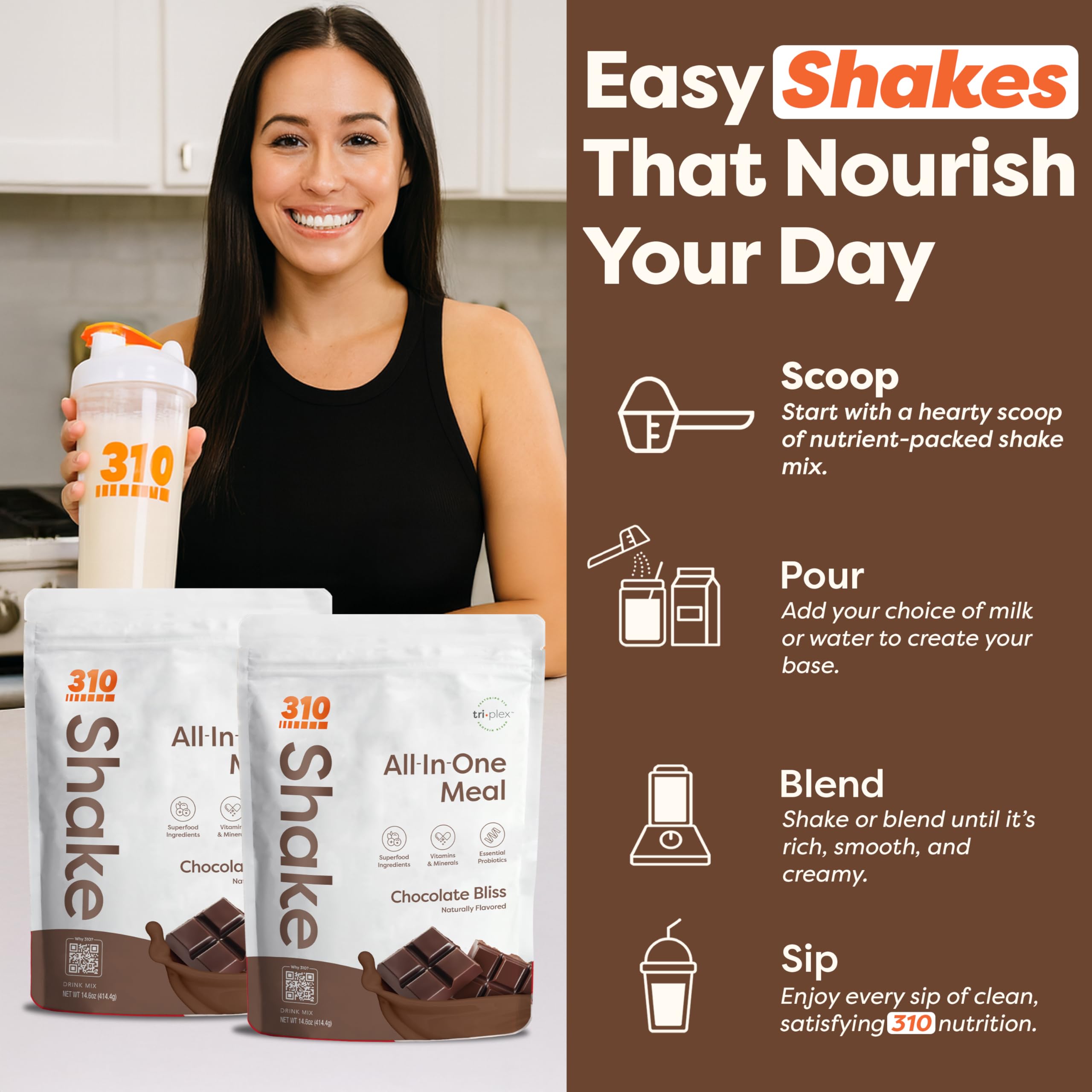 310 Nutrition dairy-free gluten-free soy-free formula appeals to clean-eating diets
