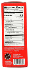 34 Degrees Chili Flake Olive Oil Crisps crisp closeup highlights bold, flavorful chili.