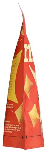 34 Degrees Crisps Original Cheese Mts kitchen counter, pantry staple.