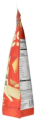 34 Degrees Crisps Original Cheese Mts resealable pouch, convenient snacking.