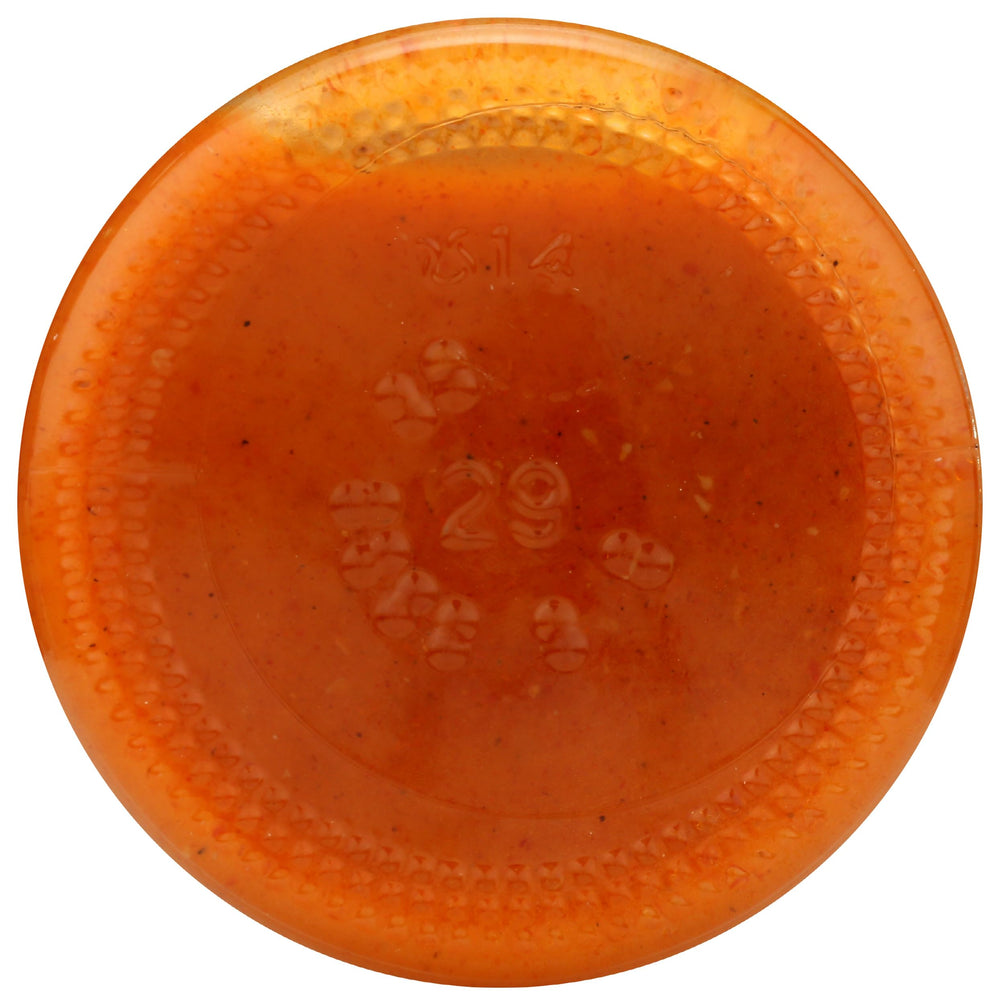 Back of bottle shows organic ingredients and serving suggestions.