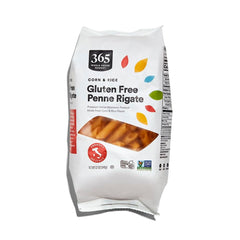365 by Whole Foods corn and rice penne rigate package, gluten-free and ready to cook