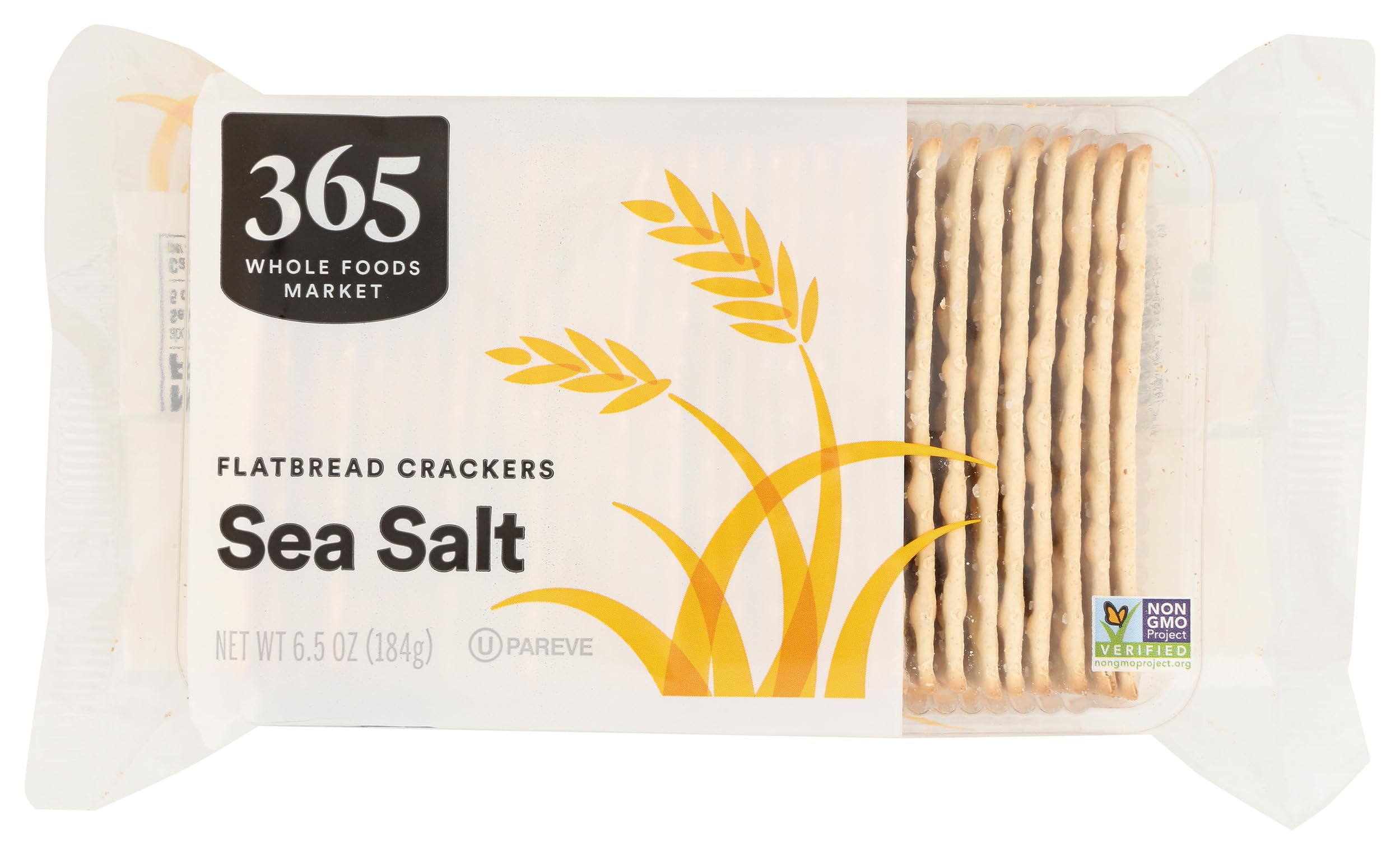365 by Whole Foods Market flatbread crackers Original Salt in a pack for snacking