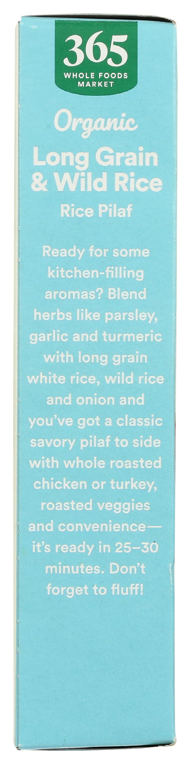 Herbs and spices blend—parsley, garlic, turmeric—for bright aroma in every serving