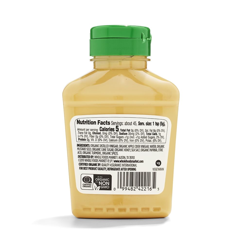 365 by Whole Foods Market honey mustard close up showing creamy texture for dips