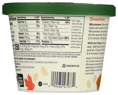 365 by Whole Foods Market maple brown sugar pecan oatmeal serving bowl ready-to-eat convenience