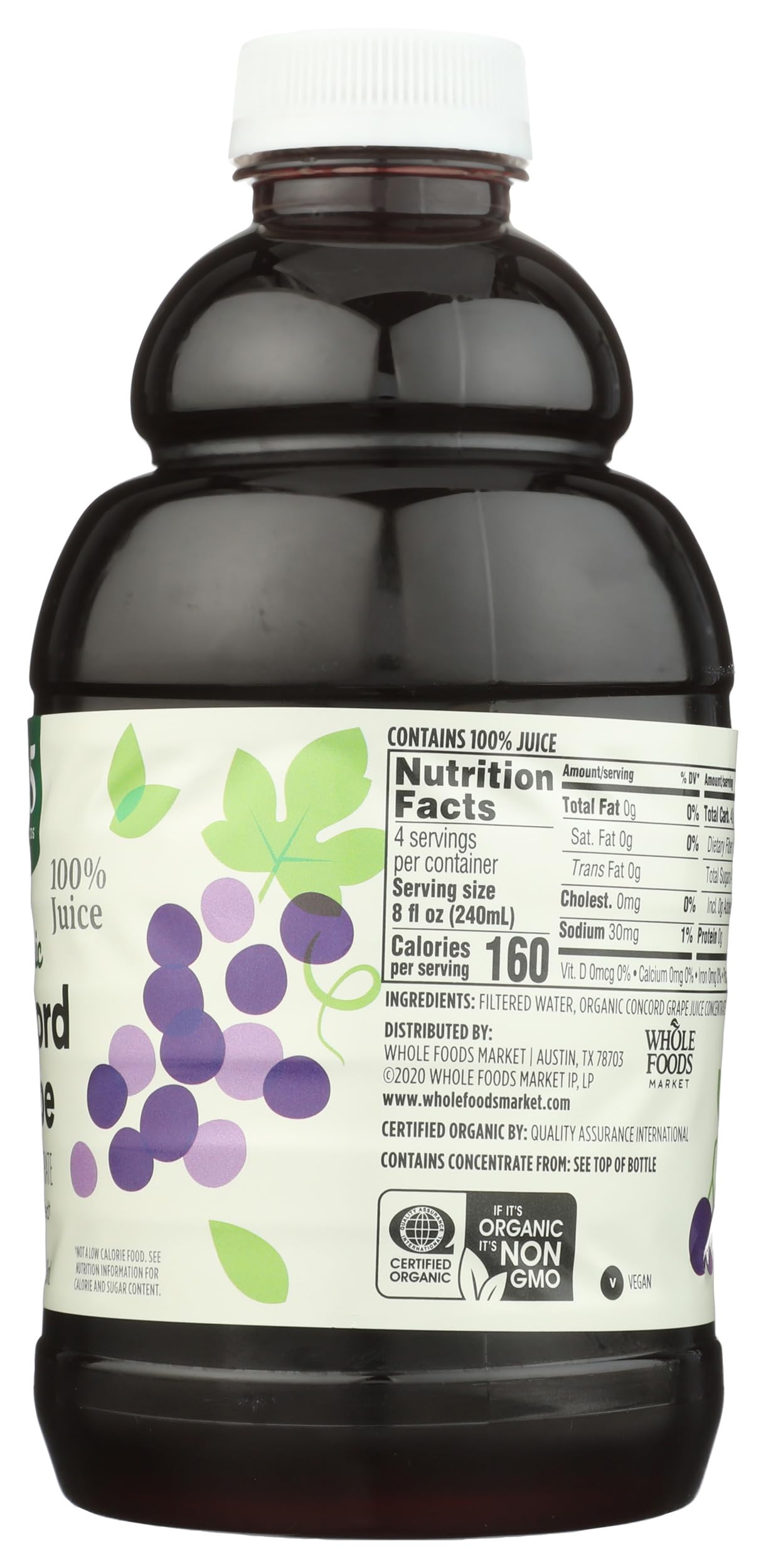 32-fluid-ounce bottle from 365 by Whole Foods Market stands ready for family meals.