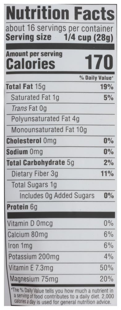 365 by Whole Foods Market 100% California almonds, roasted, add crunch to recipes.