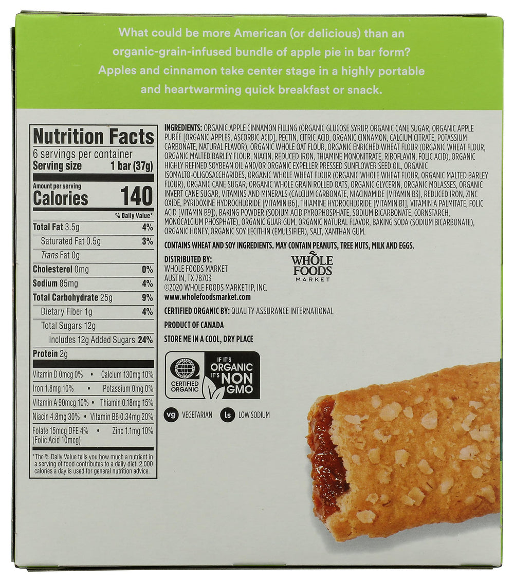 365 by Whole Foods Market bars inside pack shown for easy grab-and-go nutrition
