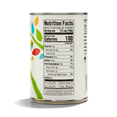 365 by Whole Foods Market blackeye peas no salt added can side view, pantry staple