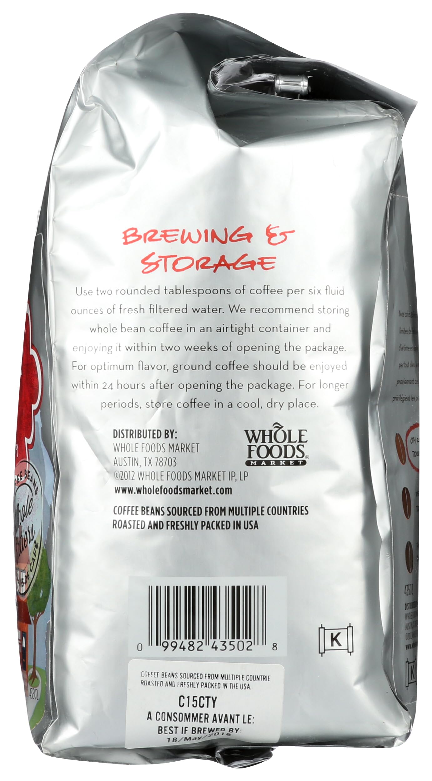 365 by Whole Foods Market certifications seal highlighting sustainable sourcing