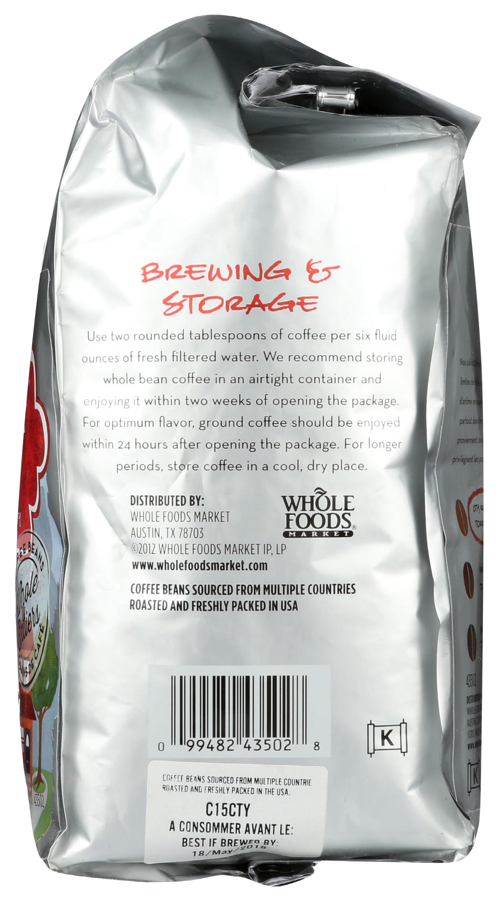 365 by Whole Foods Market certifications seal highlighting sustainable sourcing