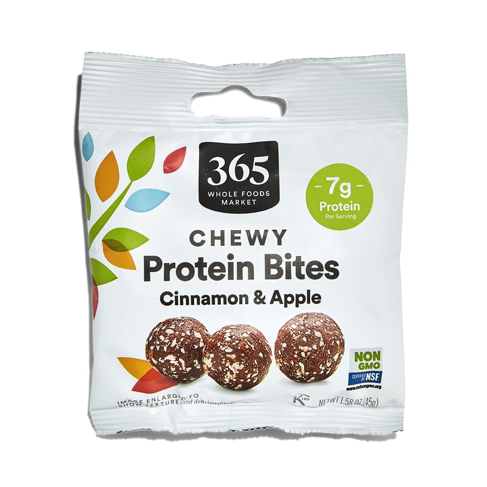 365 by Whole Foods Market chewy cinnamon apple bites in a resealable pack for on-the-go snacking