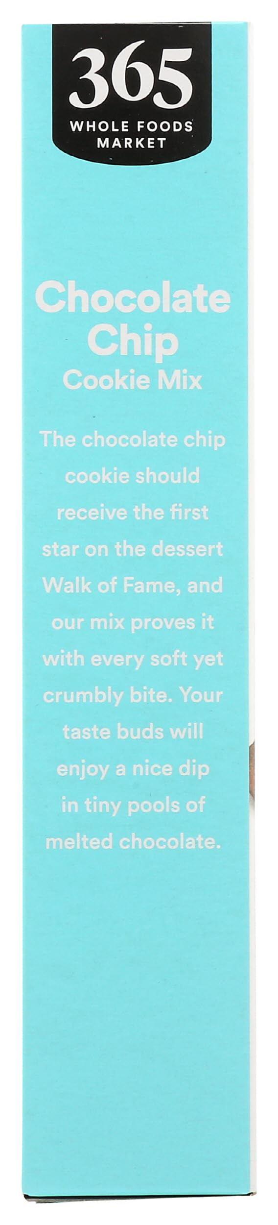 365 by Whole Foods Market cookie-mix-front-label emphasizes vegan-friendly recipe options