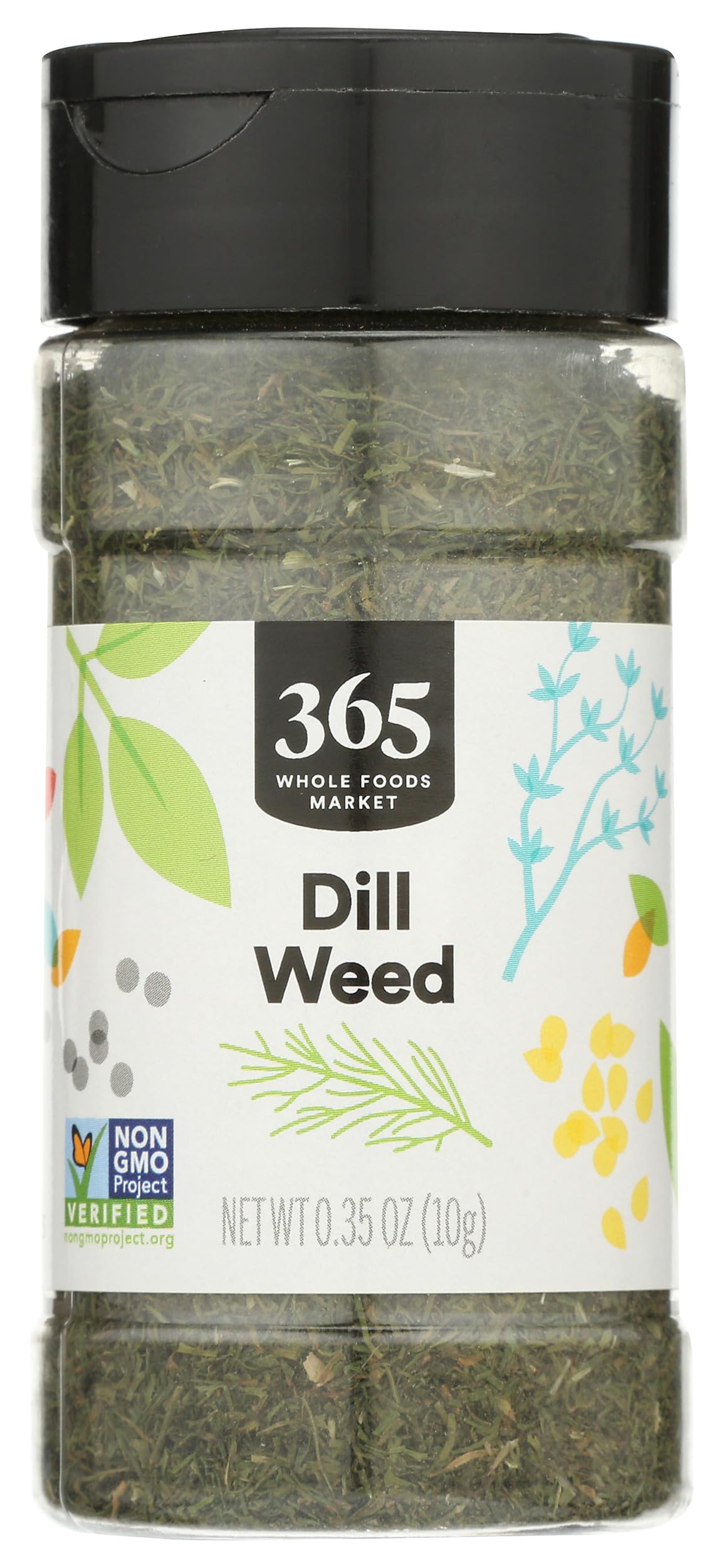 365 by Whole Foods Market dill weed jar for pickling and seafood flavor.