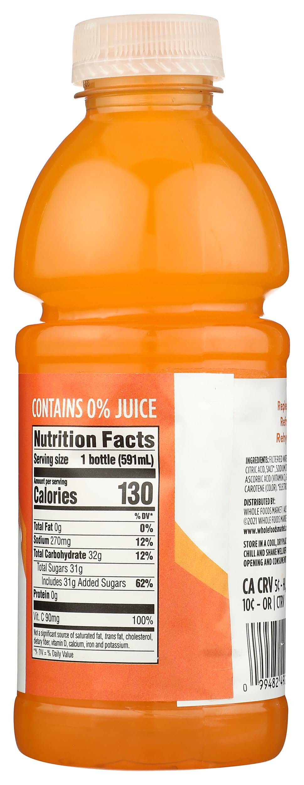 365 by Whole Foods Market hydration bottle with electrolytes for active days.
