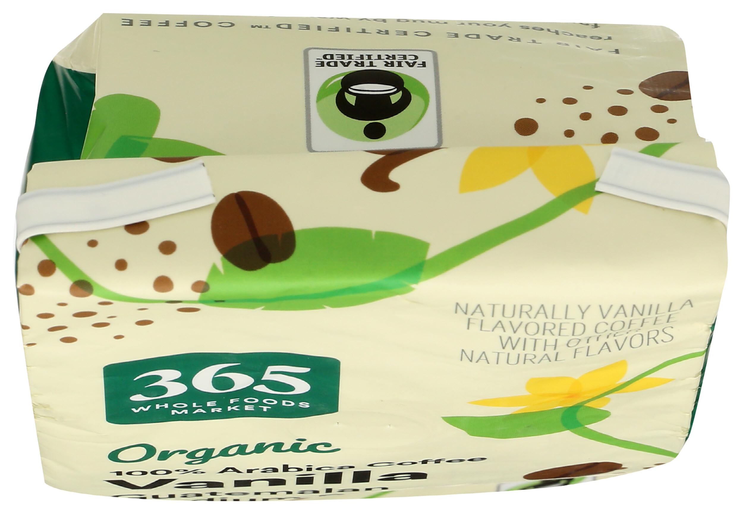 365 by Whole Foods Market Fair Trade Ground Coffee emphasizing ethical sourcing and consistent flavor