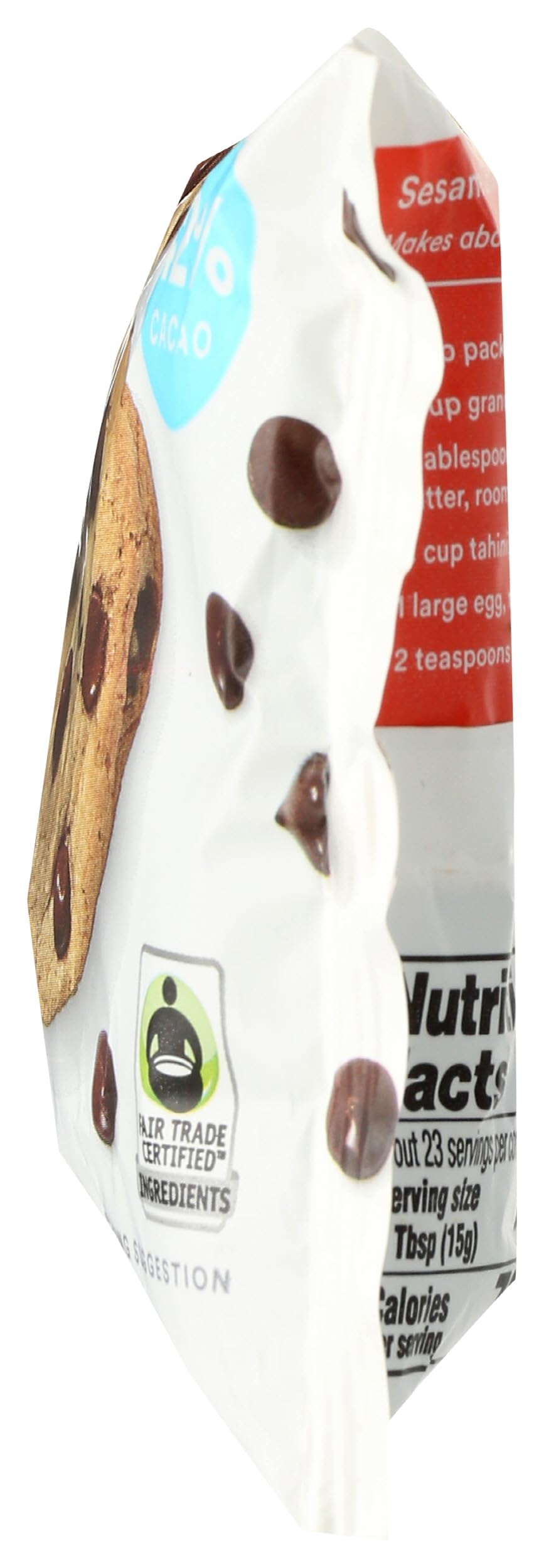 Fair Trade certification label on 365 by Whole Foods packaging.