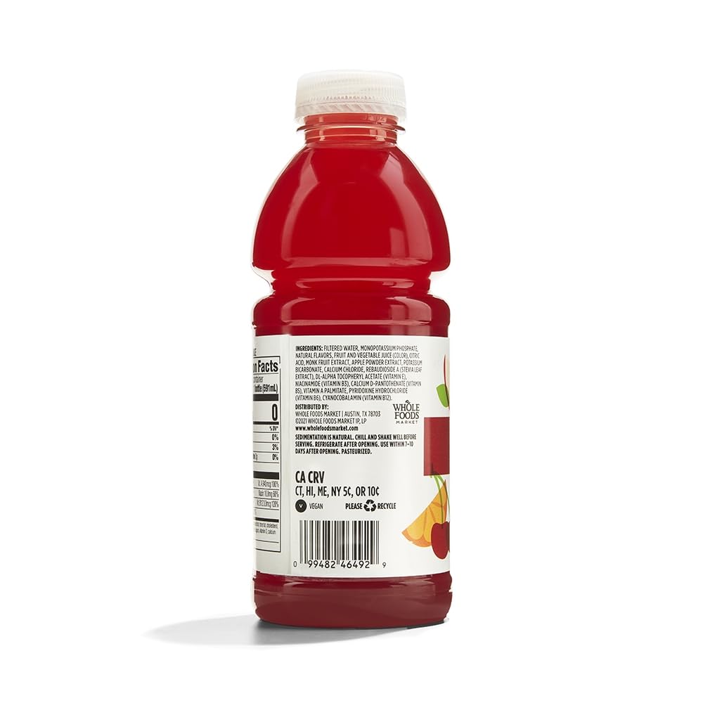 365 by Whole Foods Market fruit punch pouring into a glass for hydration