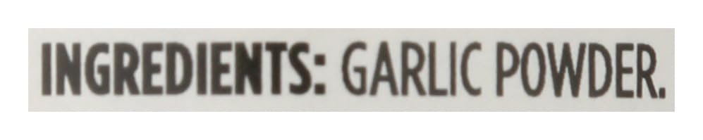 365 by Whole Foods Market garlic powder bottle with pour spout, quick everyday seasoning.