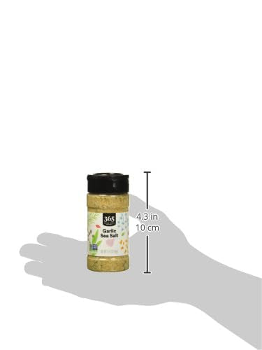 365 by Whole Foods Market garlic salt label highlights non-GMO verification