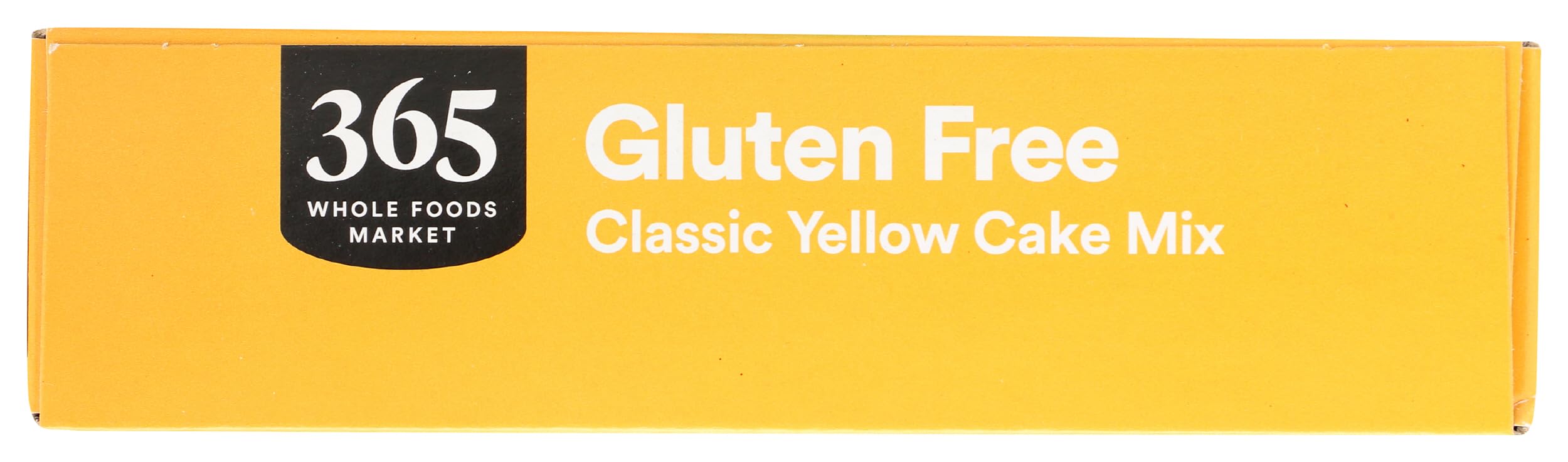 365 by Whole Foods Market gluten-free yellow cake mix baked cake slice ready to serve