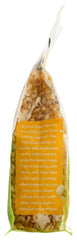 Stovetop popping scene with 365 by Whole Foods Market heirloom kernels for fewer hull fragments.
