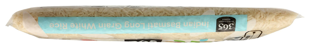 365 by Whole Foods Market Indian Basmati White Rice light, fragrant, fluffy grains.