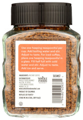 365 by Whole Foods Market instant coffee dark roast cup hot and inviting